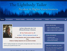 Tablet Screenshot of lightbodytailor.com